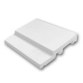 Architectural Products By Outwater Orac Decor | High Impact Polystyrene Baseboard Moulding | 4in Sample Piece | SX187 Series SX187-SAMP